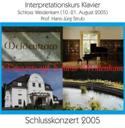 Konzerte - Weidenkam Konzerte - Weidenkam